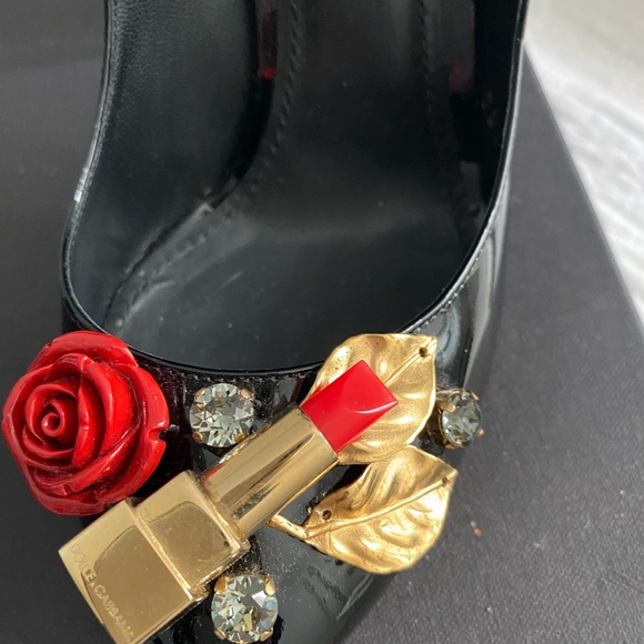 Dolce & Gabbana heals, state-of-the-art heal. One of a kind,cute black Maryjanes - Picture 7 of 16